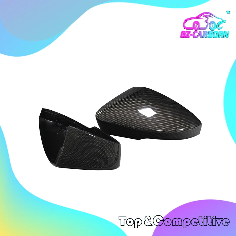 

Car Accessory ABS+Carbon Fiber Mirror Cover for Skoda Octovia 15 16 17 18 19 20 21 Replacement Style Body Side Rearview Caps