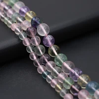 natural crystals stone beads small round loose spacer 6 8 10mm green beads for jewelry making diy bracelet necklace accessories