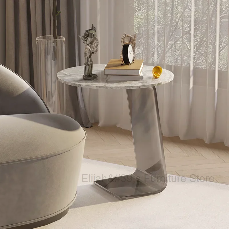 Балконный круглый журнальный столик мопед акриловый прием простой