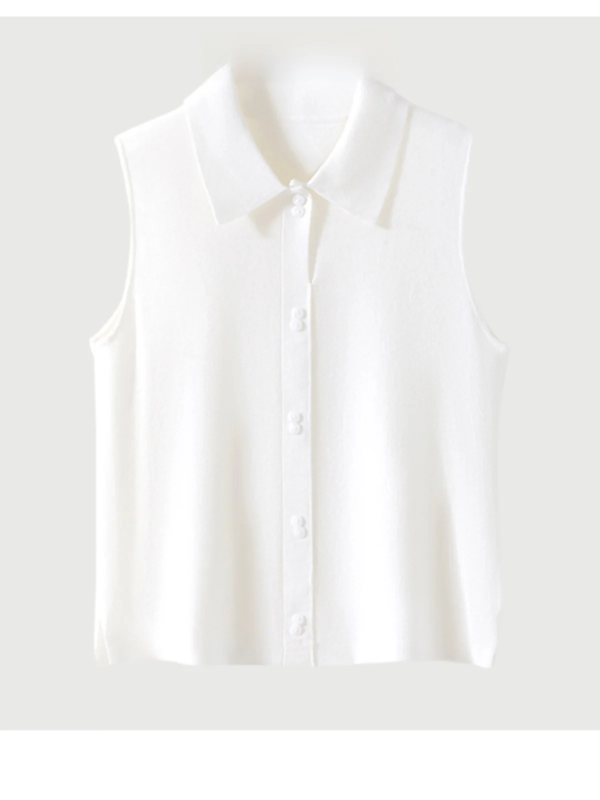 Одинаковый партнерский флисовый рубашечный воротник вязаный жилет