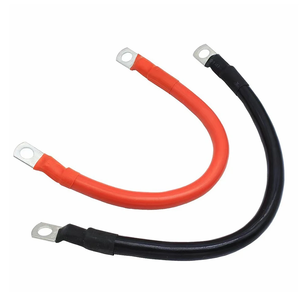 

2 шт., кабели 4 AWG, 60 см, с наконечниками