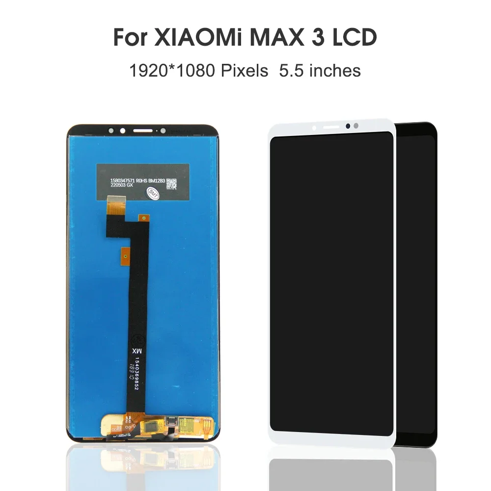 ЖК-дисплей с сенсорным экраном и дигитайзером в сборе для Xiaomi Mi Max 3 Max3 6 9 ''m1804e4a