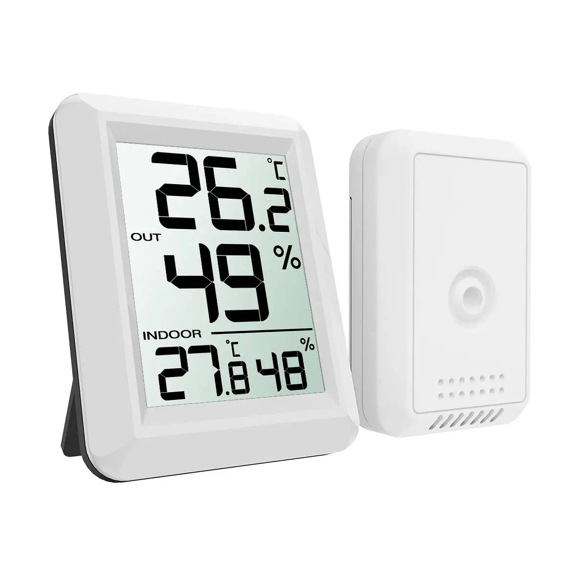 Draadloze Smart Elektrische Digitale Hygrometer Thermometer Werken