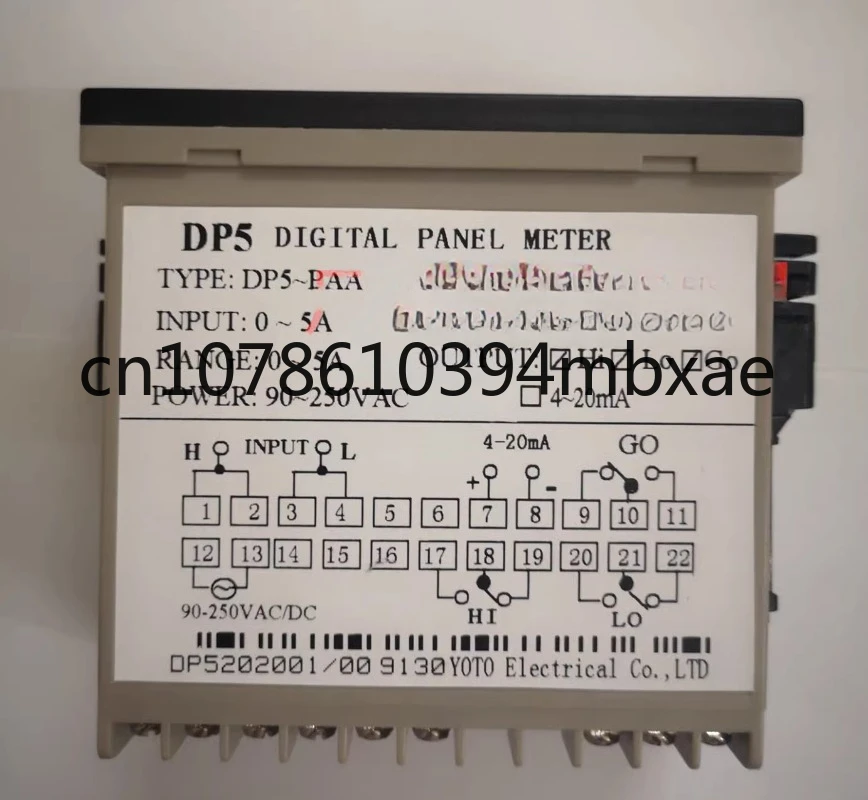 DP5I-DP5-PAV/Pda амперметр напряжения постоянного и переменного тока цифровой дисплей с