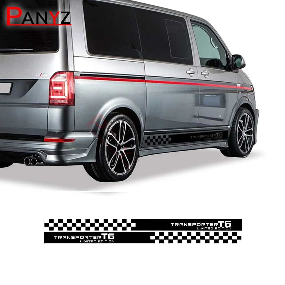 

Наклейки на автомобильные двери и боковую юбку, 2 шт.