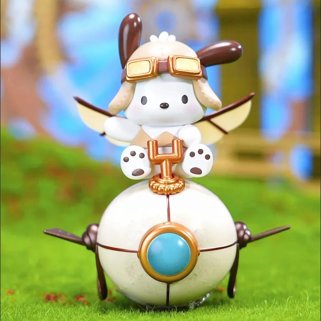 Sanrio Hello Kitty Kuromi Melody серия в стиле стимпанк слепая коробка игрушки куклы кавайные