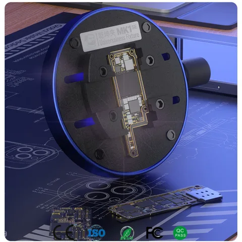 ‌ Приспособление для пайки Mechanic MK1 SE, 50 мм, коаксиальный зажим, без инструмента, ремонтный зажим для пайки печатных плат, зажим для удаления чипов и клея