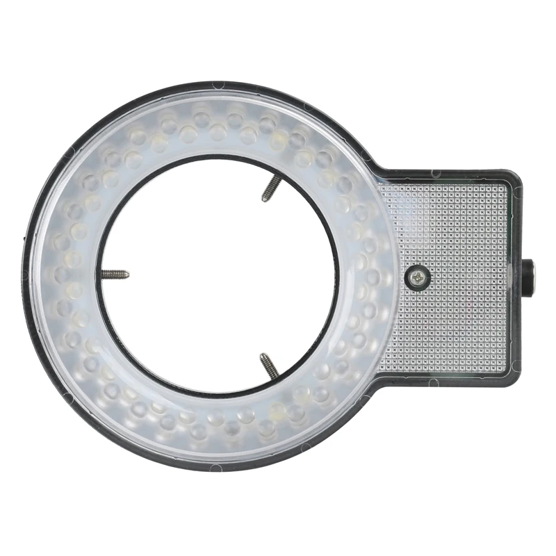 Микроскоп 60 светодиодный диммер кольцевой светильник квадратный 4 район