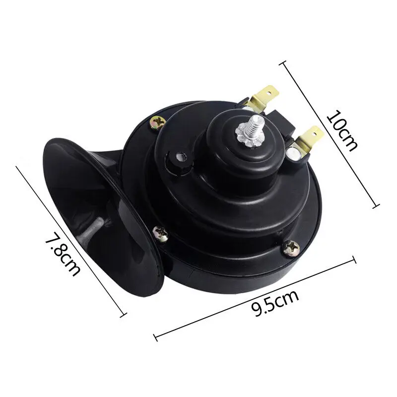 

12 В супер громкий мотоцикл водонепроницаемый звуковой сигнал улитки монофонические скутеры аксессуары для мотоциклов электрический звуковой сигнал для мопеда