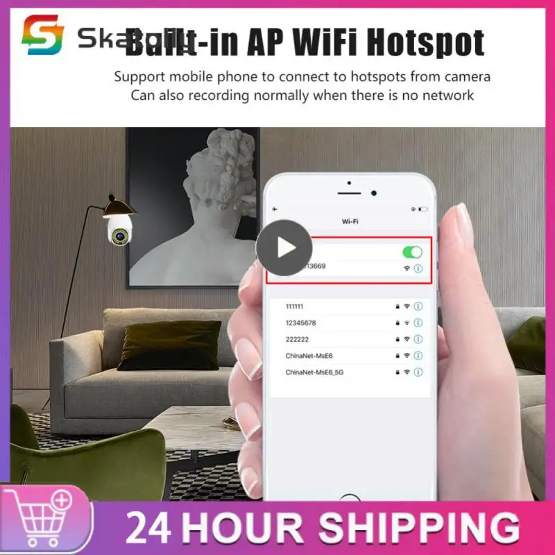 

2/3/5PCS 2.4g Auto Tracking Ip Camera Automatic Human Tracking Baby Monitor Full Color Night Vision Bulb Camera E27