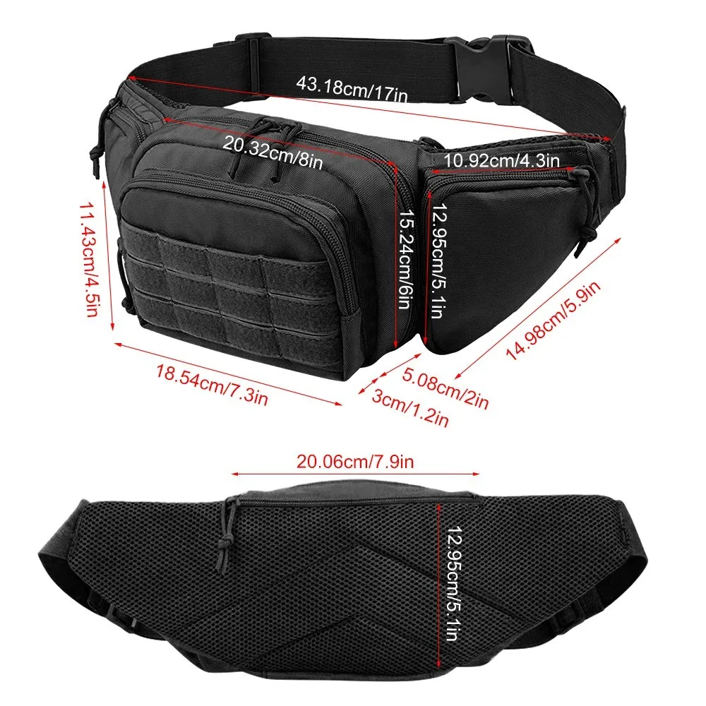 

Тактическая нагрудная Сумка-слинг для переноски, военная уличная штурмовая поясная сумка, поясная сумочка, забавная кобура с пистолетом