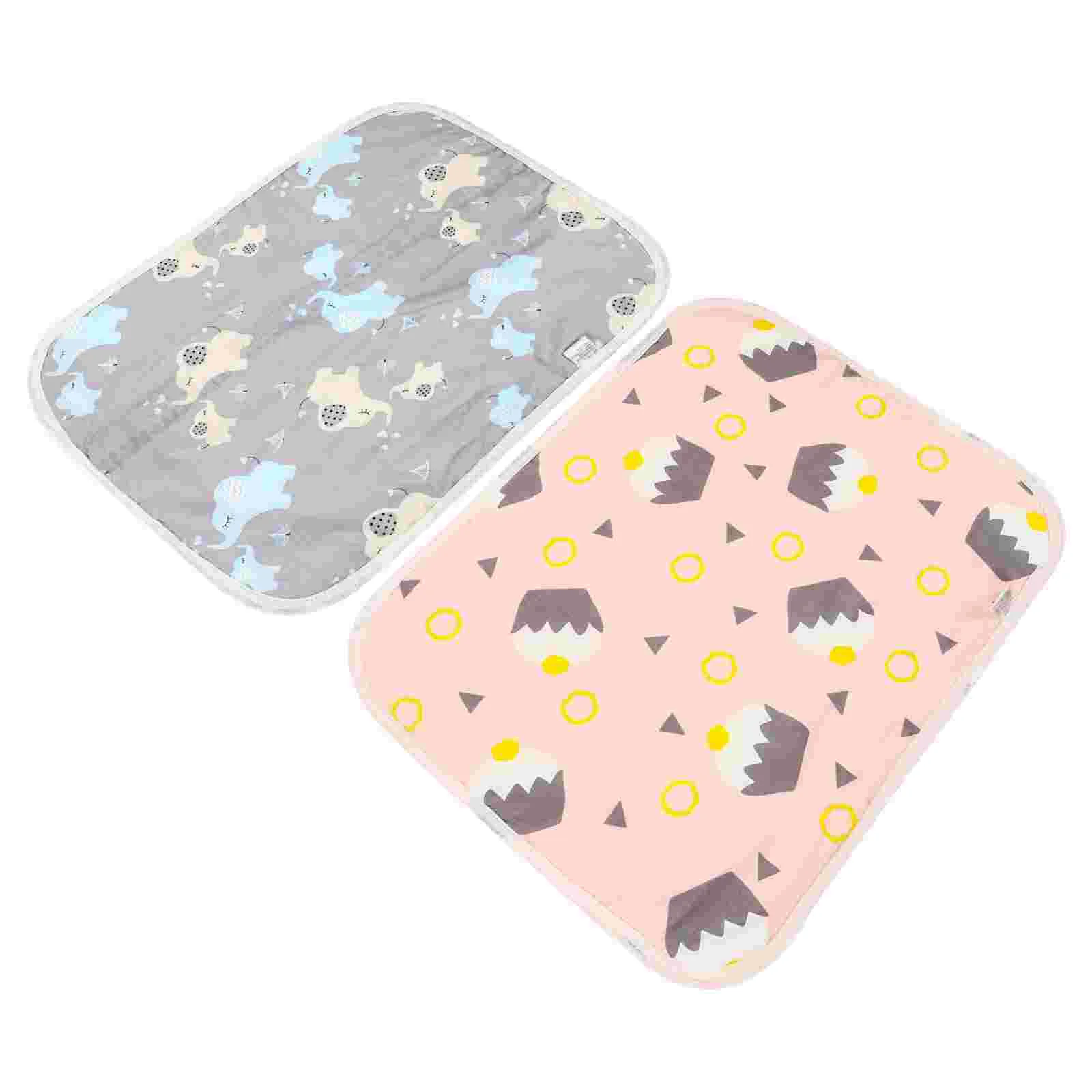 

2Pcs Mat Hamster Bedding Guinea Pee Pads Waterproof Pet Training Pads Hedgehog Cage Liner Washable Bunny Cage Liners