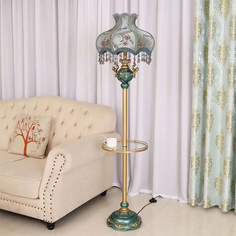 Европейский напольный светильник DLMH роскошная гостиная спальня кабинет вилла