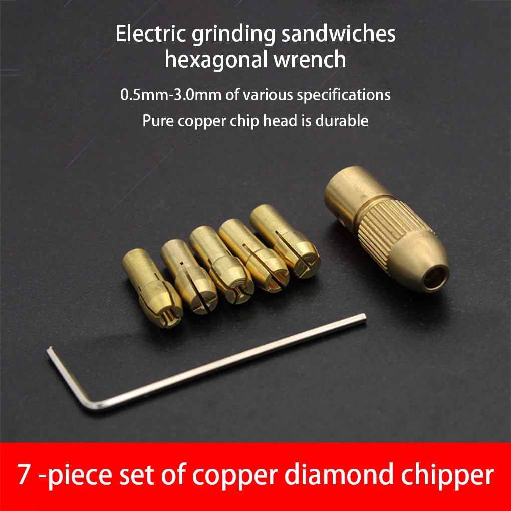 

7 Pieces Set Drill Bit Adapter Bits Converter Accessories Spare Parts
