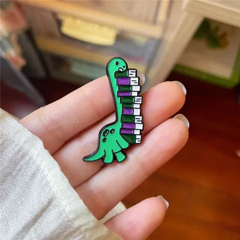 Броши с динозаврами YWOSPX