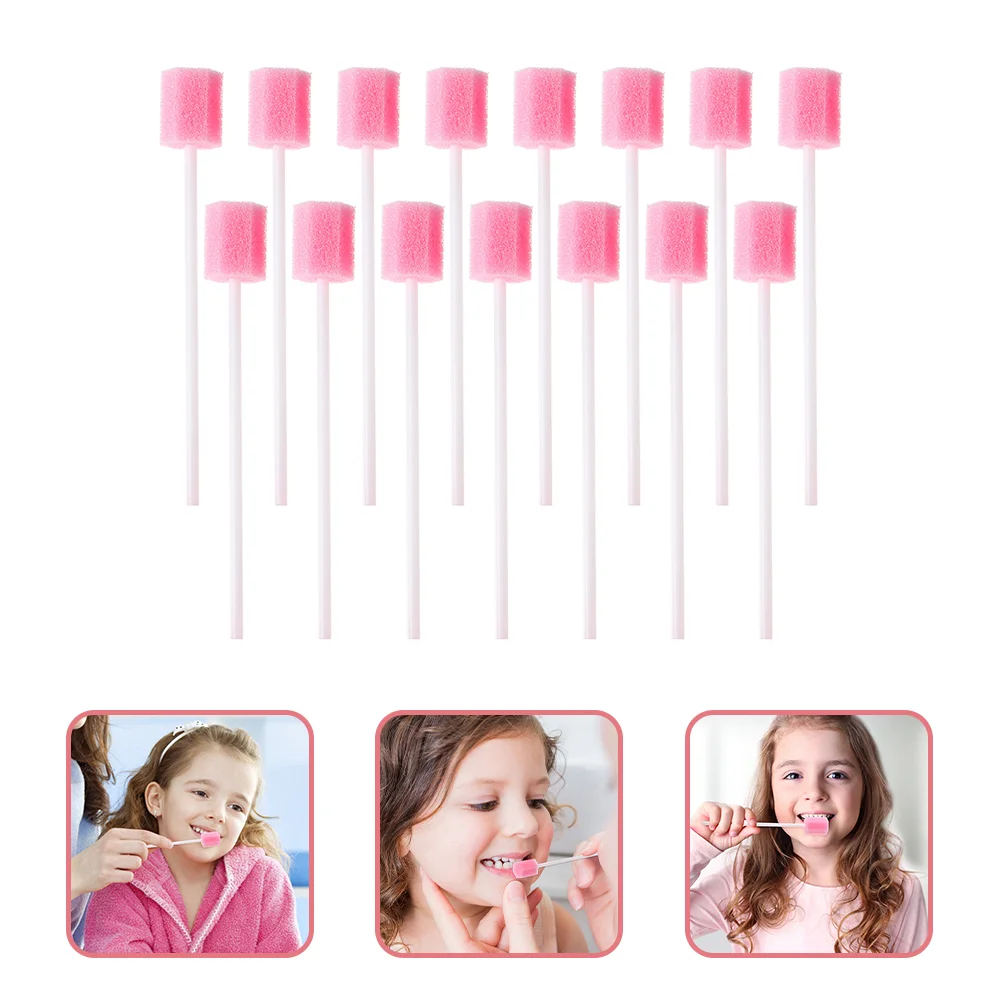 

50 Pcs Disposable Sponge Stick Mouth Supply Professional Swabs Cavity Cleaning Multi-function Tools Convenient Oral Original