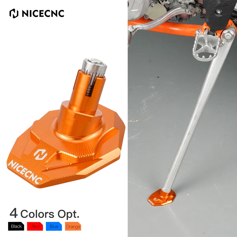 NiceCNC увеличенная подставка боковая подставка удлинитель для KTM 125 200 250 300 350 450 500 EXC EXCF XC XCW XCF XCFW 530-2008