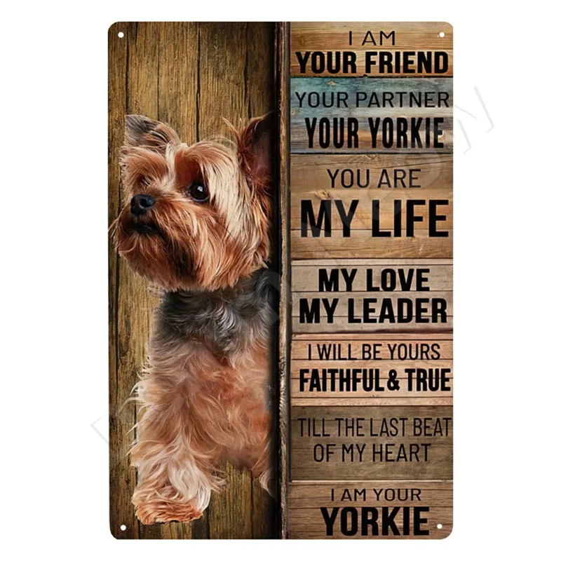 

Металлическая вывеска Denim Meow