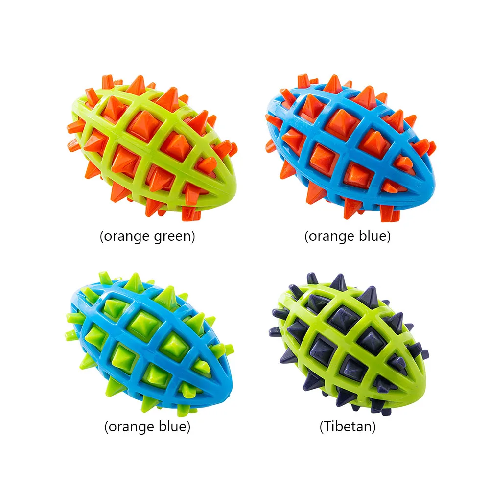 

Dog Toy TPR Molar Interactive Training Chew Bite-Resistant Dog Thorn Barbed Teeth Cleaning Pets Supplies