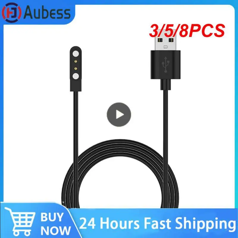 

3/5/8PCS Usb Charging Cable Portable Black Usb Quick Charging Cable Low Working Temperature Pd Fast Charge Charger Cable