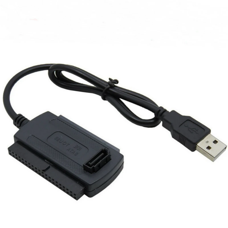 

USB 2.0 to IDE/SATA 3 in 1 conversion cable 2.5/3.5 inch external optical hard drive adapter for PC notebook hard disk adapter