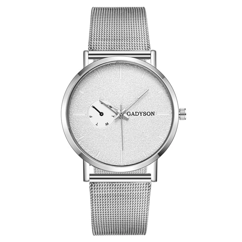 2023 Simple Modern Men's Watch Fashion Quartz Watch Stainless Steel Band Casual Watch Men's 75 Automatic Watch Business Watch