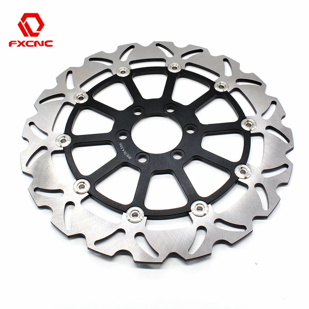 

300mm 320mm Motorcycle CNC Aluminum Floating Front Brake Disc Rotor For RC125 RC200 RC390 DK RC 125 200 390 2013 2014 2015 2016