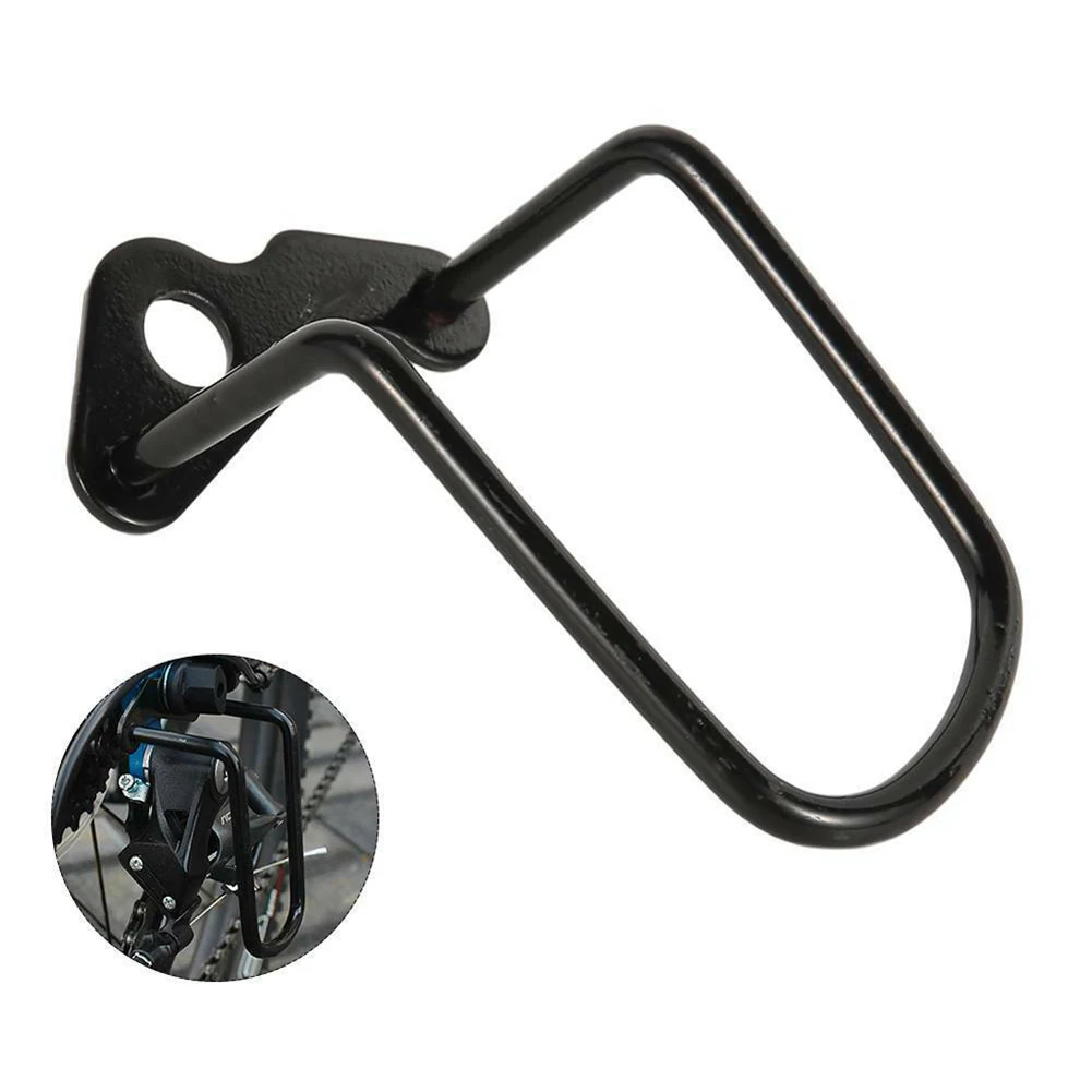 

MTB Road Bike Rear Gear Derailleur Stay Guard Protector Bicycle Chain Gear Guard Protector Iron Frame Cycling Accessories