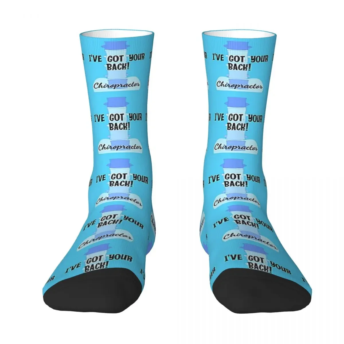 

Всесезонные короткие чулки Chiropractor Humor, смешные носки в стиле Харадзюку, хип-хоп, длинные носки, аксессуары для мужчин и женщин, подарок на день рождения