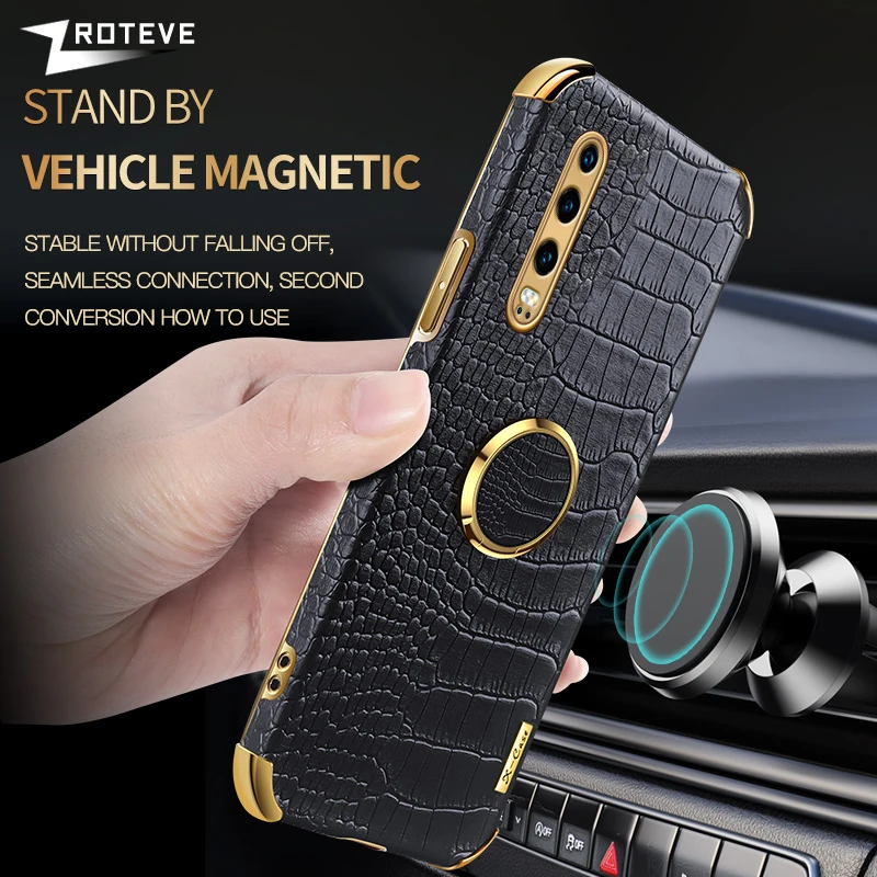 P30 Case Zroteve Crocodile Pattern Leather Cover For Huawei Lite P20 P40 Pro Plus 5G P30Pro P30Lite Shockproof Phone Cases |