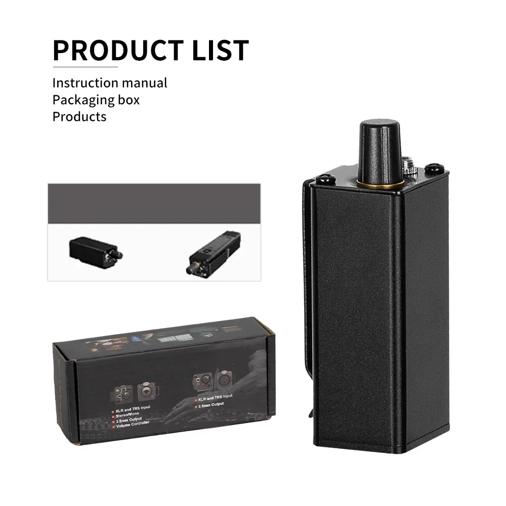 Мини-HIFI усилитель для наушников XLR до 3 5 мм аудиоинтерфейс