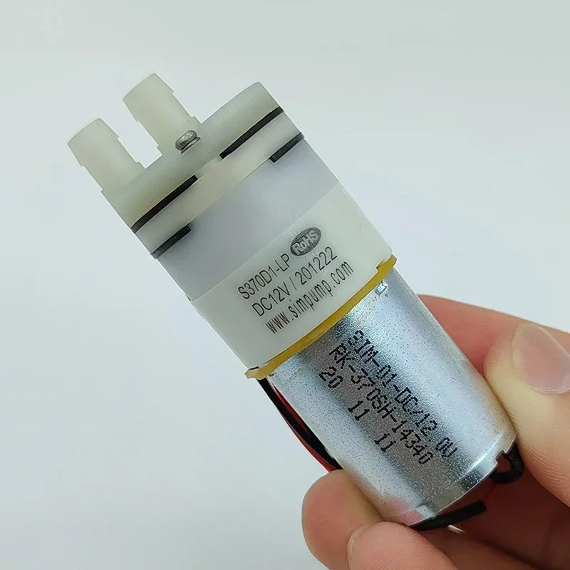 

S370D1-LP DC 6 В-12 В Маленький мини 370 Мотор Мембранный водяной насос Микросамовсасывающий всасывающий водяной насос DIY Бак Чайный столик Накачування