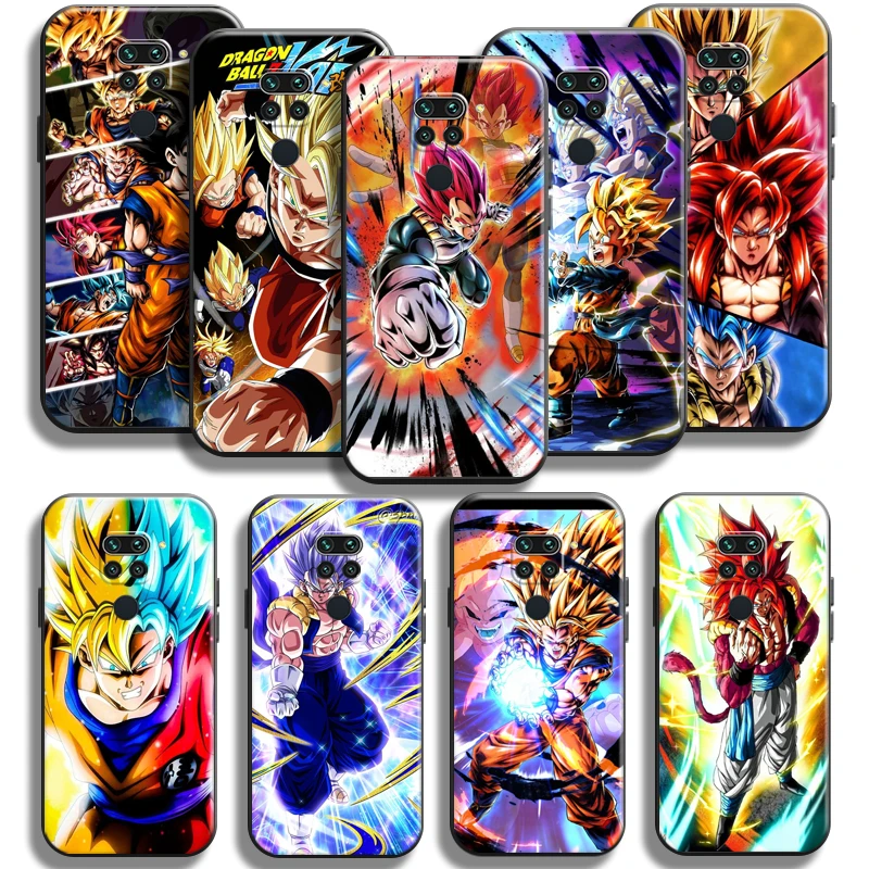 

Dragon Ball Goku Vegeta Phone Case For Xiaomi Redmi Note 9 Pro Redmi Note 9 9T 5G Silicone Cover Coque Funda Carcasa