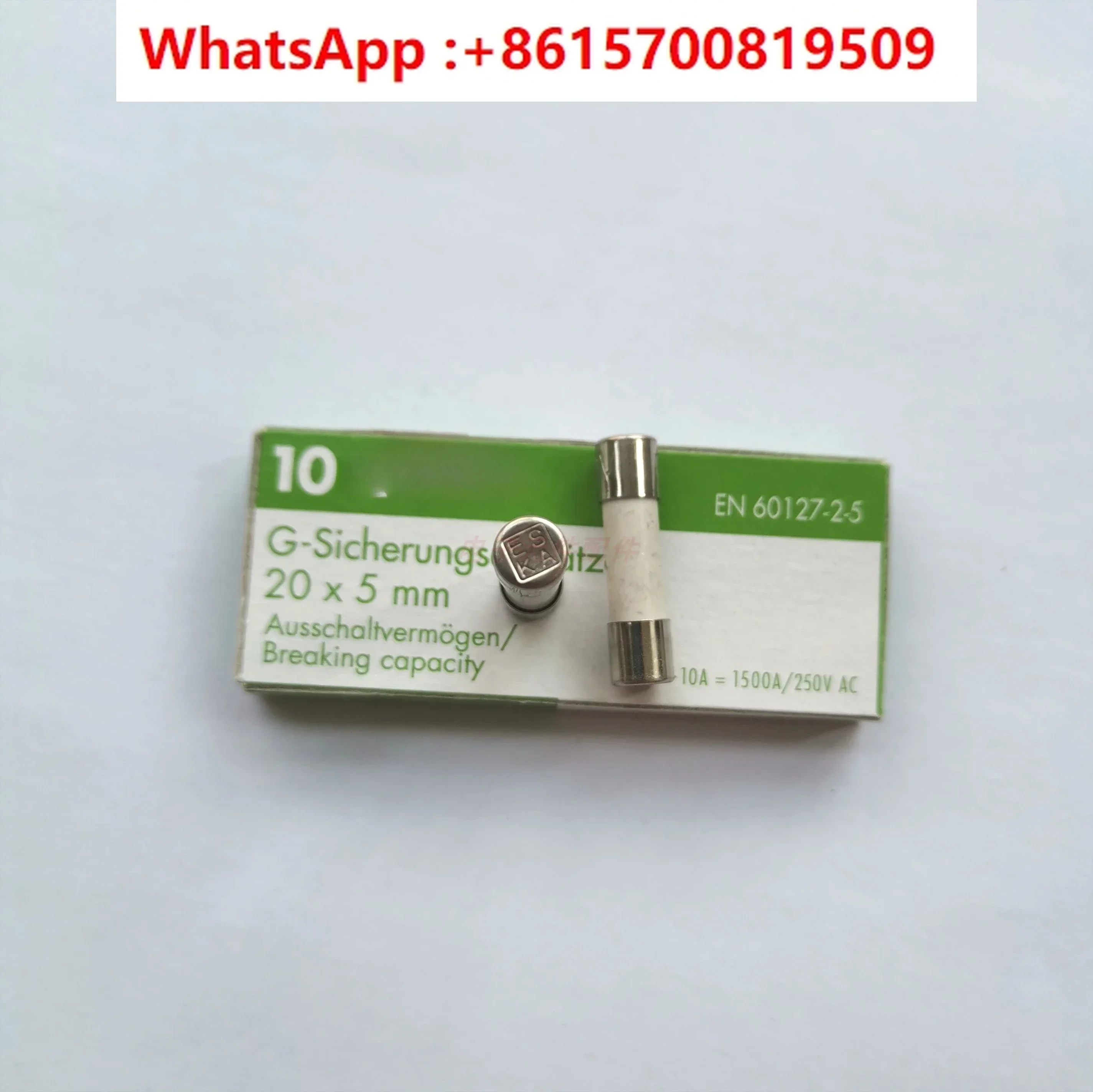 Керамический предохранитель ESKA 5x20 с песком медленная скорость T1H250V керамическая