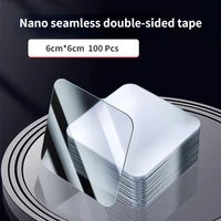nano double sided adhesive high viscosity strong fixed non marking magic glue transparent adhesive double sided adhesive