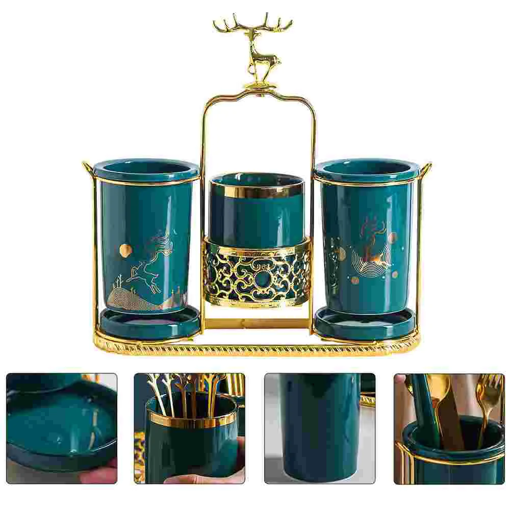 

1 шт. кухонная утварь палочки для еды Ложка Вилка коробка для хранения держатель сливной держатель