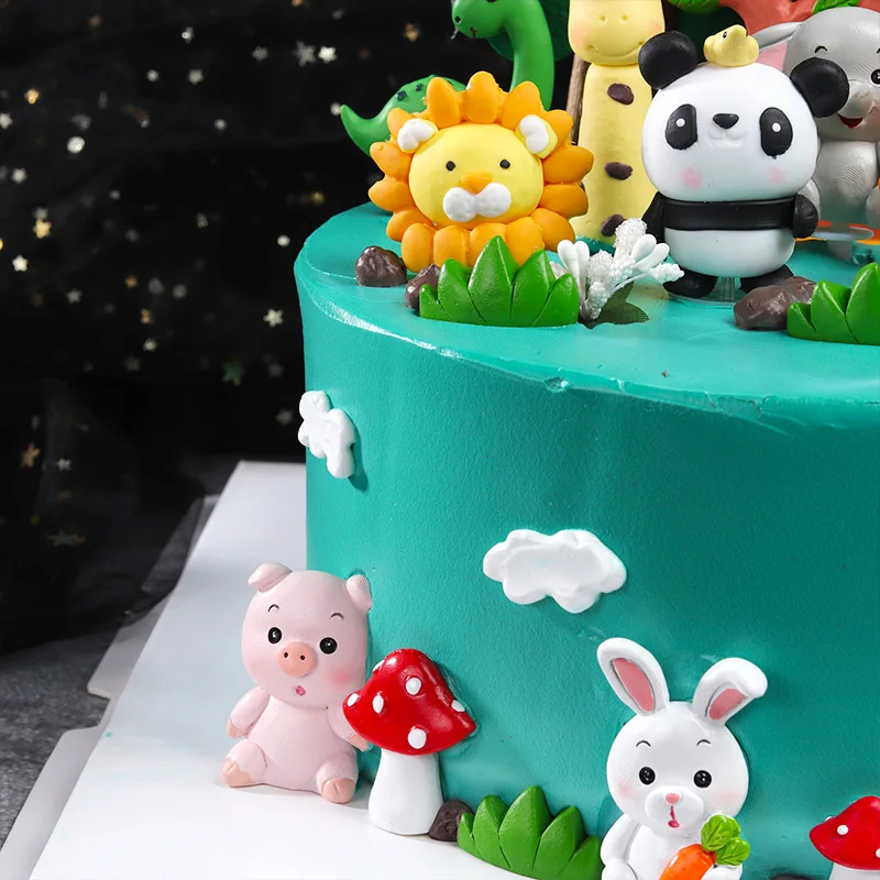 Торт Топпер для мальчика и девочки украшение на день рождения игрушка мультяшная