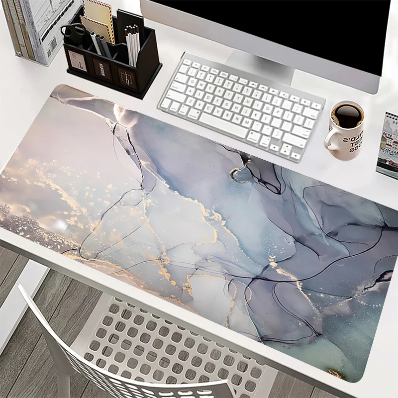 

Cute Mouse Pad Marble Gamer Mousepad Company Keyboard Mats Mause Gamer PC Cabinet Desk Table Pad Gaming Laptop Mat Large Deskmat