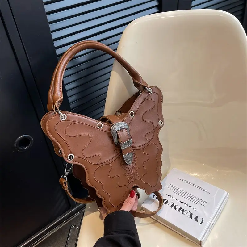 Unique Niche Design Creative Handbag Women's Shoulder Bag New Premium Sense Spring and Summer Vintage Personality Crossbody Bag