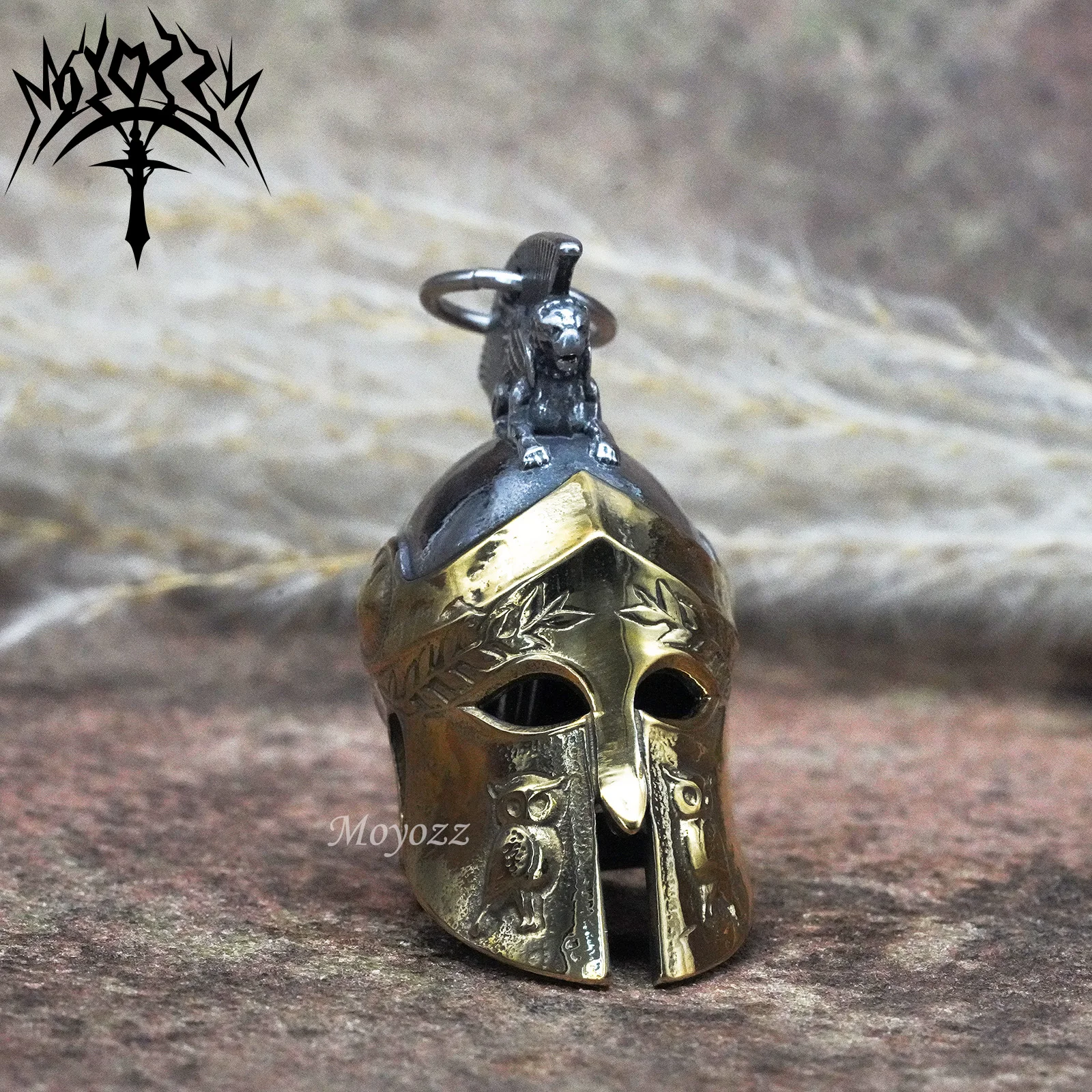 

Римский спартанский шлем, аксессуар воина для удачи на дороге, мотоцикле, удачи, гремлина, подвеска для езды