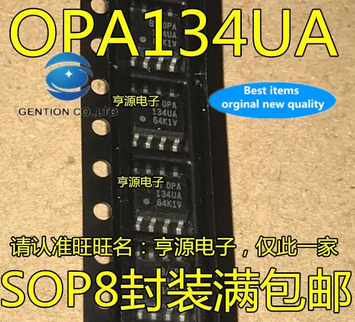 

10pcs 100% orginal new in stock OPA134 OPA134U OPA134UA , classic single op amp, SOP8