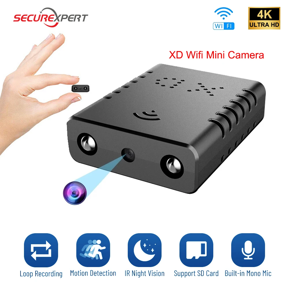 Мини-камера видеонаблюдения 1080P Full HD Wi-Fi | Электроника