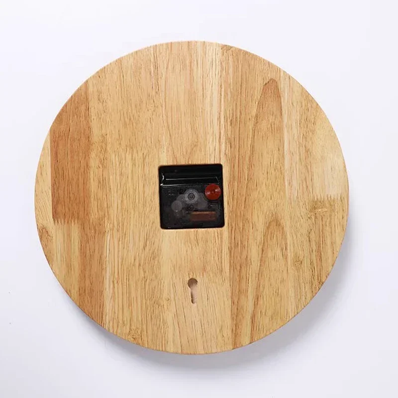 Настенные часы для гостиной деревянные эстетический дизайн минималистичный