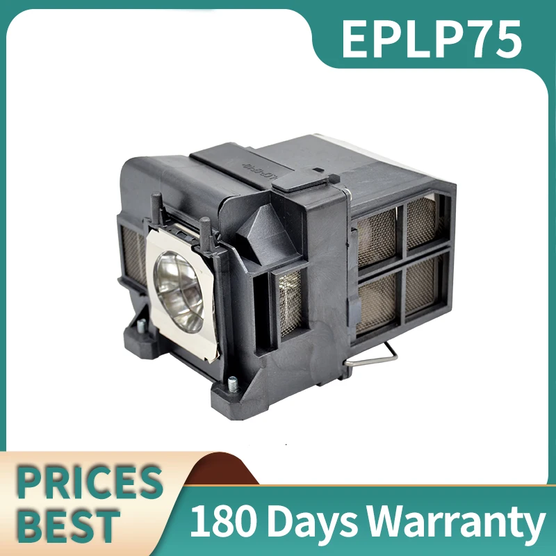 

High Quality ELPLP75 Replacement Projector Lamp with Housing for EB-1940W EB-1945W EB-1950 EB-1955 EB-1960 EB-1965 EB-1930 High