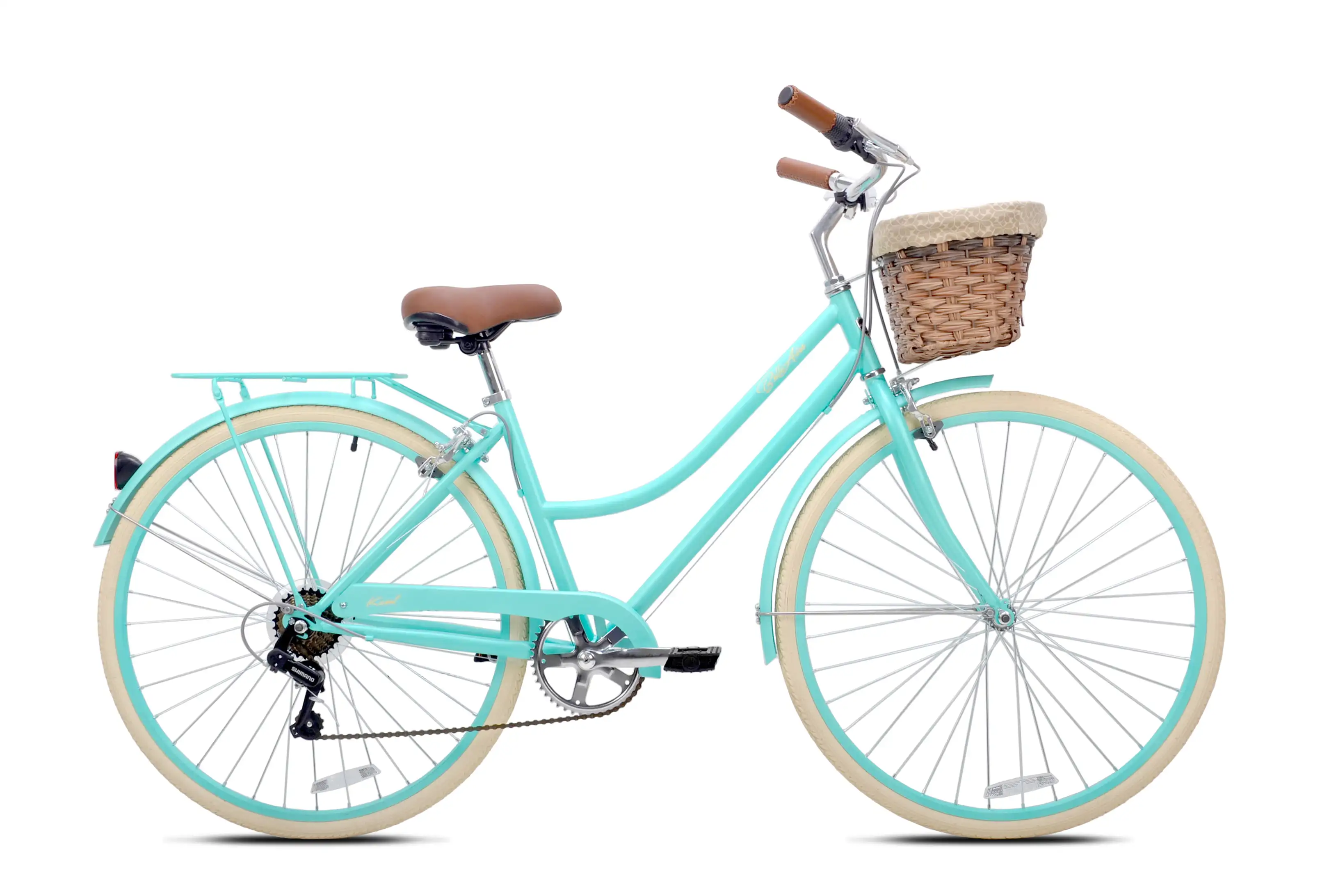 

700c Belle Aire Women's Cruiser Bike, Aqua