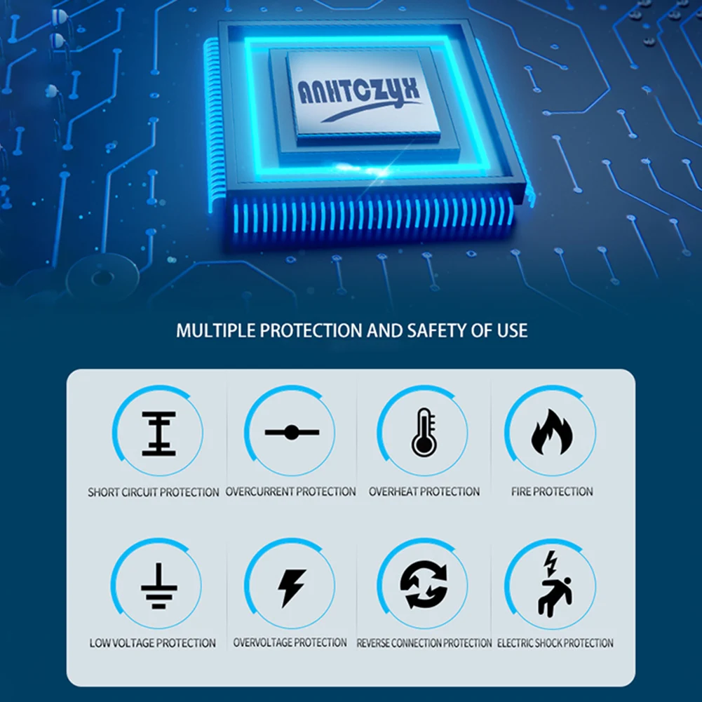 Умное зарядное устройство для мотоцикла 12 В 24