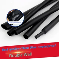1m 41 heat shrink tube with glue tubing adhesive lined dual wall heatshrink shrinkable shrink wrap wire cable sleeve kit