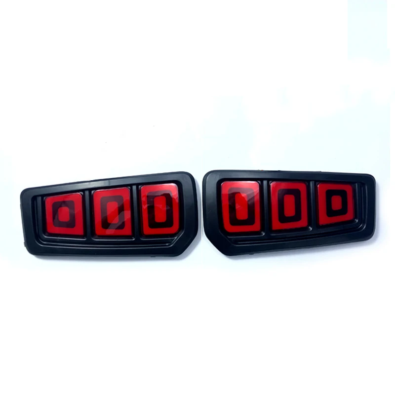

1Set Rear Bumper Reflector Rear Lamp For HAVAL DARGO 2021 2022 Car LED Fog Bumper Brake Light Dynamic Signal Brake Tail Light
