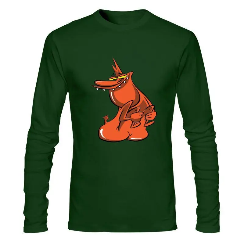 

Man Clothing New Cow And Chicken Character Red Guy Men'S (Woman'S Available) T Shirt Black Brand Clothing Tee Tshirt