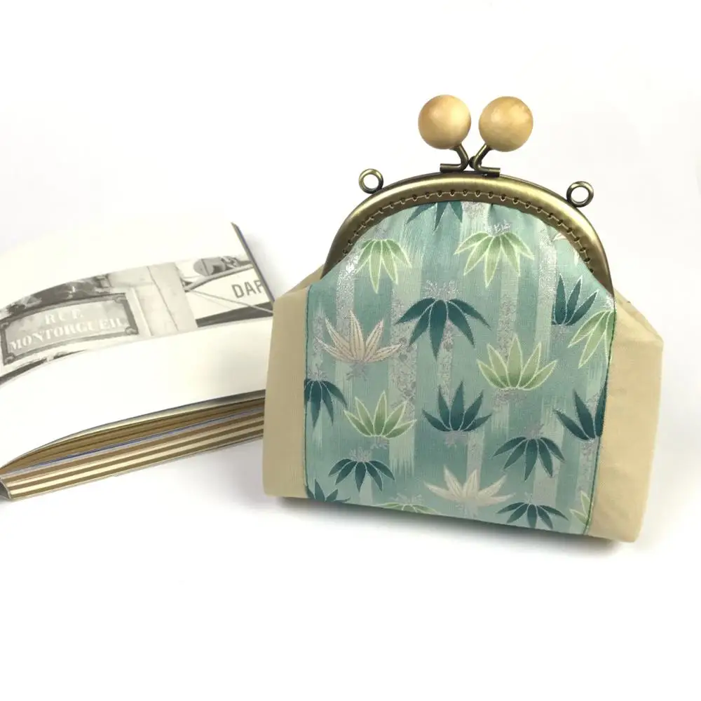 16.5cm Bronze Metal Purse Frame Clasp Bags Handles for Coin Purses Clutch Handbag Accessories Bag Kiss Clasp Lock 10pcs/ Lot